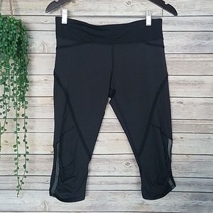 Lululemon Run Pace Crop Wee Stripes